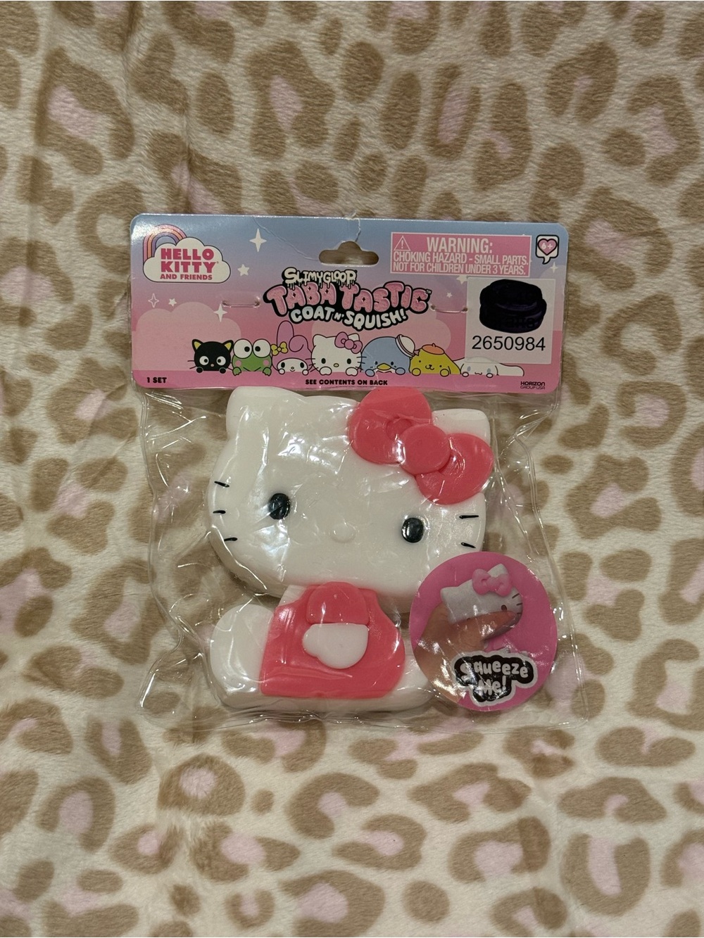 Hello Kitty & Friends Slimygloop TabaTastic Coat ’N Squish Squishy Toy